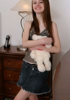 ATK Archives: Kennedy Kressler (Horny coed Kennedy teases and spreads her shaved pussy)