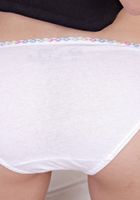 ATK Exotics: Alexa Rydell (Alexa Rydell's white panties cum off as she pleasures her clit)