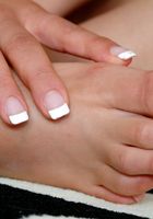 ATK Archives: Kyara (Kyara strips and teases with her feet)