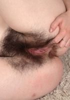 ATK Natural & Hairy: Laufy (Laufy flaunts her fur packed panties.)