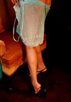 ATK Archives: Leigh (Leigh loves to tease with her legs and puffy nipples)