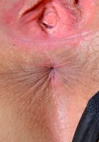 ATK Natural & Hairy: Leona (Leona spreads her hairy pussy and tight ass)