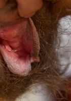 ATK Archives: Liandra Dahl (Hairy Liandra plays with her fur)