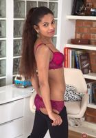 ATK Petites: Lila (Lila gapes her tight exotic pussy)