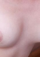 ATK Galleria: Lily Winters (Lily Winters in white top and denim shorts)