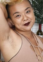 ATK Natural & Hairy: Lulu Sparkle (Lulu Sparkle offers upskirt views of her bush)