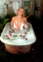 ATK Archives: Madison (Naughty babe Madison is naked and spreads her pussy taking a bath)