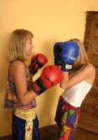 ATK Archives: Marina (Marina and Maria duke it out in this boxing set but make up and kiss)
