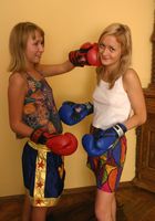 ATK Archives: Marina (Marina and Maria duke it out in this boxing set but make up and kiss)