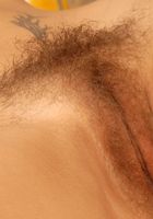 ATK Archives: Mariah (Hairy Mariah spreads in the kitchen showing mouthfuls of muff.)