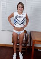 ATK Galleria: Marina Angel (Horny coed Marina Angel teases and spreads her shaved pussy and ass)