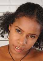 ATK Exotics: Marie Starr (Ebony Marie spreads her ass)