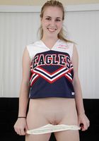 ATK Petites: Jessie Parker (Horny cheerleader Mattie gets naked and spreads her pussy.)