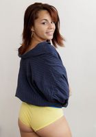 ATK Exotics: Melody Marie (Latina Melody strips off her panties)