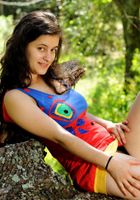 ATK Natural & Hairy: Mia (Hairy Mia strips naked outside)