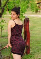 ATK Exotics: Mia (hairy Argentinian Ma goes nude outdoors)