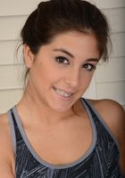 ATK Galleria: Natalie Monroe (Sexy and fit coed Natalie teases in her workout uniform)