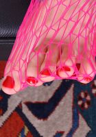 ATK Petites: Nickey Huntsman (Nickey flaunts her big meaty hairy pussy.)