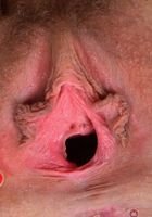 ATK Natural & Hairy: Nickey Huntsman (Nickey pulls off her shorts and gapes her hairy pink pussy.)