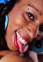 ATK Exotics: Pauline (Ebony model Pauline spreads her pussy)