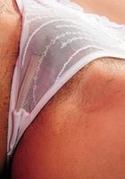 ATK Petites: Paz (Hairy Paz poses naked on a bed)