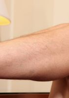 ATK Archives: Penelope Prince (Hairy all natural Penelope strips out of her dress)