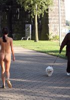 ATK Archives: Petra (Sexy babe Petra loves to walk around the town park completely nude)