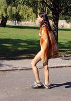 ATK Archives: Petra (Naughty babe Petra walks around naked in town)