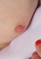 ATK Galleria: Rhaya Shyne (Rhya rubs her swollen slit)