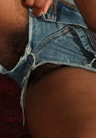 ATK Natural & Hairy: Ryder Cruise (Ebony Ryder shows off her bush)
