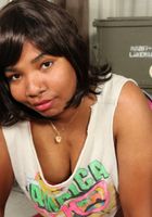 ATK Natural & Hairy: Ryder Cruise (Ebony Ryder shows off her bush)