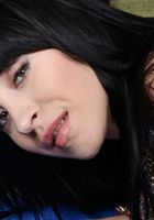 ATK Galleria: Sandra Luberc (Horny petite babe Sandra fingers her wet shaved pussy)