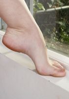 ATK Petites: Serenity Jones (Serenity shows off her sexy soles and tender pink pussy)