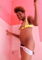 ATK Natural & Hairy: Sunye (Hairy black babe Sunye teases and spreads her hairy pussy)