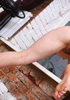 ATK Natural & Hairy: Susan Gordon (Susan yanks her cheeks apart and spreads her hairy twat.)