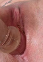 ATK Galleria: Taylor Madison (Taylor bangs her shaved pussy with her glass dick.)