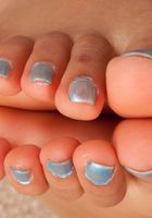 ATK Petites: Tinslee Reagan (Hairy and exotic Tinslee spreads her pussy)