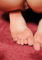 ATK Galleria: Tristan Berrimore (Tristan Berrimore loves to be naughty with her feet and shaved pussy)