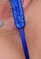 ATK Natural & Hairy: Vestacia JonQuil (Lookin' good in blue with Vestacia)