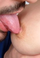 ATK Archives: Violet (Violet lets this guy use his tongue for good)