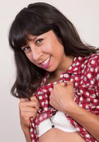 ATK Natural & Hairy: Vivi Marie (Vivi brushes her big hairy muff.)