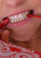 ATK Galleria: Mandy Muse (Mandy Muse Lets You Peek Up Her Red Skirt)