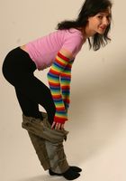 ATK Archives: Yulia (Horny hairy coed Yulia spreads her hairy pussy)