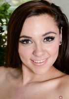 ATK Petites: Zoey Foxx (Zoey is outside flashing her sexy titties and hairy snatch.)