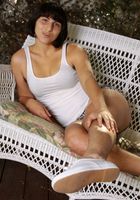 ATK Archives: Zooey (Hairy Zooey gets naked outside)